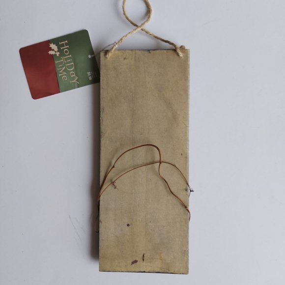 Wooden Snowman Wall Plaque - Picture 4 of 4